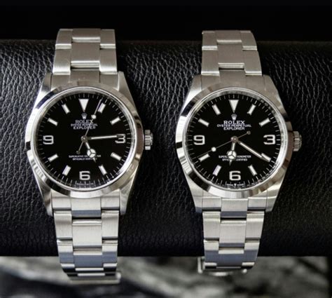 rolex explorer 114270 case dimensions|Rolex 114270 vs 124270.